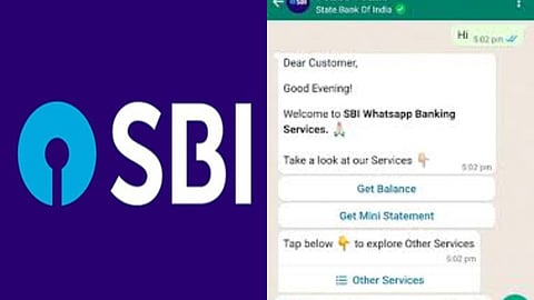 SBI WhatsApp बैंकिंग सेवा