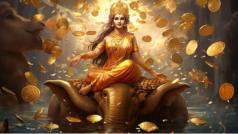 मां लक्ष्मी की पूजा