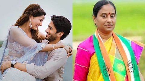 Konda Surekha again make controversial statement on divorce of Naga Chaitanya-Samantha