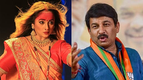 Bhojpuri actress Rani Chatterjee angry at Manoj Tiwari accused of getting him fired from films