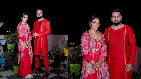 Armaan Malik married for the third time Caretaker of children lakshay write name on her hands on karwa chauth