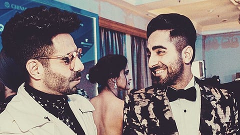 Aparshakti Khurana Birthday with Ayushmann Khurrana
