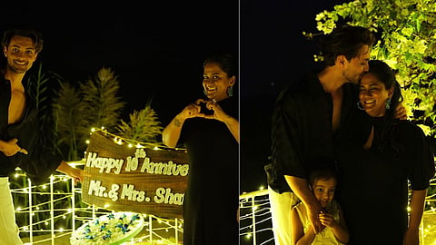 Ayush Sharma Arpita Khan 10th Wedding Anniversary