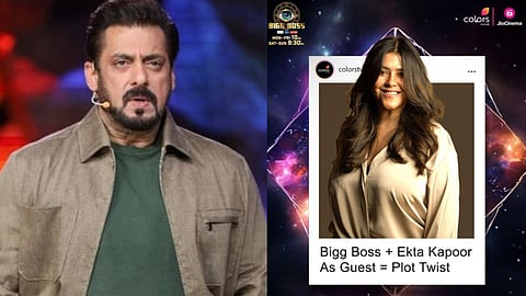 Bigg Boss 18 Ekta Kapoor as Special Guest on WKV with salman Khan