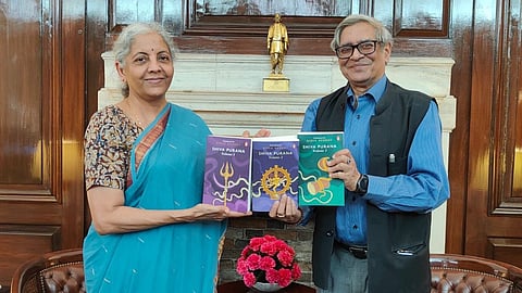 Finance Minister Nirmala Sitharaman Statement over Dr Bibek Debroys Demise