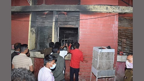 Jhansi Fire