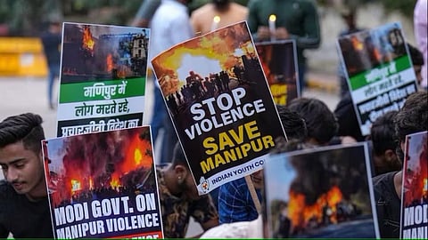 मणिपुर हिंसा का आग कैसे बुझेगी, राज्यसभा संसद ने कहा- हमारे मामलों में न दें दखल