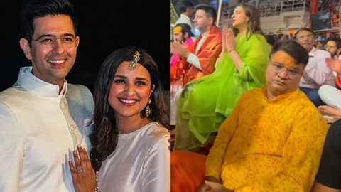 Parineeti Chopra, Raghav Chaddha, Varanasi