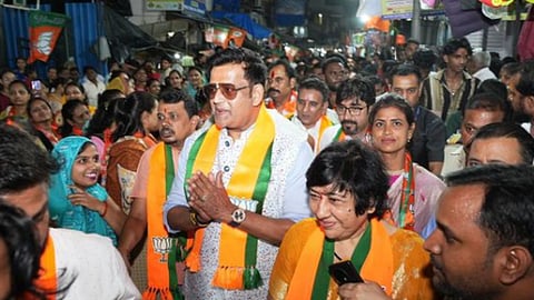 रवि किशन ने कांदिवली ईस्ट में भाजपा उम्मीदवार के लिए प्रचार किया