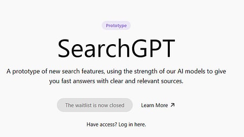 SearchGPT new