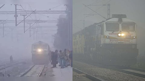 कोहरे की वजह से 28 नियमित ट्रेनें प्रभावित, यात्रियों की आई ऐसी प्रतिक्रिया