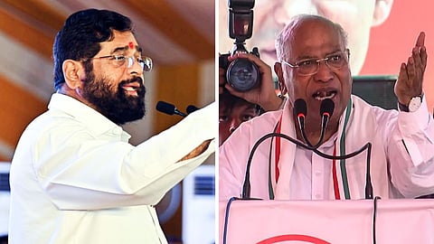 एकनाथ शिंदे ने कांग्रेस पर निशाना साधा