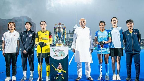 महिला एशियन चैंपियंस ट्रॉफी का CM नीतीश कुमार ने किया उद्धाटन