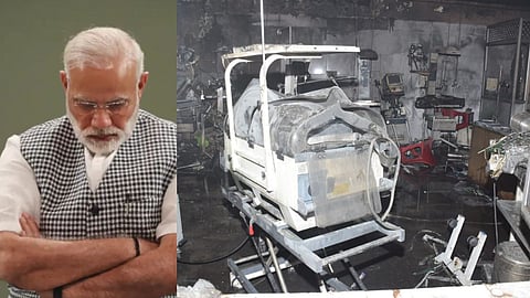झांसी अग्निकांड पर PM मोदी ने जताया शोक
