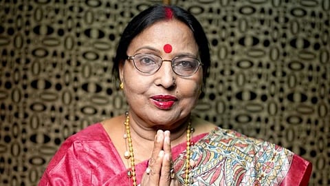 This wish of Sharda Sinha remained unfulfilled she wanted to establish the presence of her singing in kashi vishwanath temple