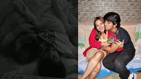 Alice Kaushik wrapped in Avinash arms on the bed in dark of night people trolled her fiercely