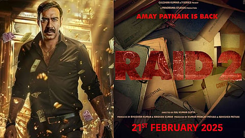 अजय देवगन की 'रेड 2' की रिलीज डेट से उठा पर्दा, जानें कब दस्तक देगी फिल्म