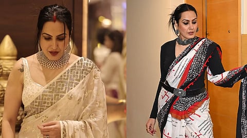 Ishq Jabariya Actress Kamya Panjabi Reaction on Saree says it is tradition for me