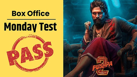 Pushpa 2 Passed in Monday test