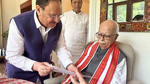 लालकृष्ण आडवाणी की हालत स्थिर