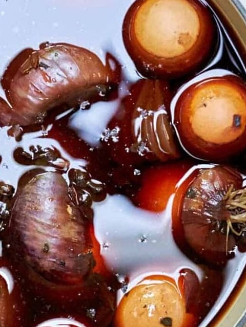 Onion peels