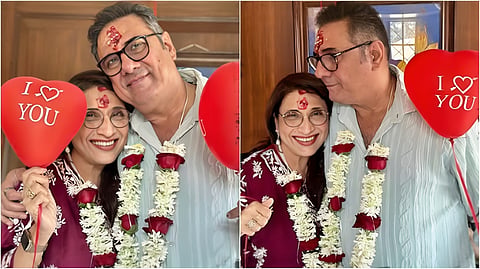 बोमन ईरानी ने पत्नी जेनोबिया से की दोबारा शादी, 40वीं सालगिरह पर एक-दूजे को पहनाएं वरमाला, सामने आई तस्वीर