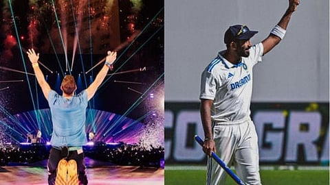 Coldplay के लाइव शो में छाए बुमराह