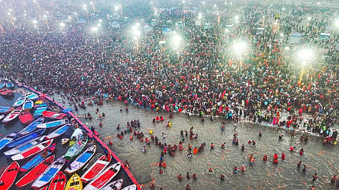 महाकुंभ का अमृत स्नान. बसंत पंचमी