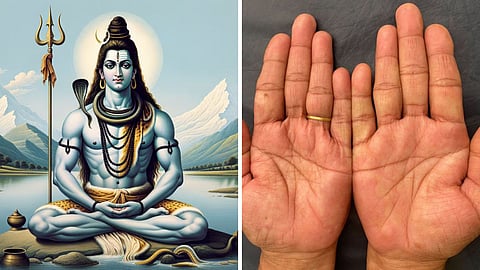 हथेलियों पर होते है भगवान शिव से जुड़े चिन्ह