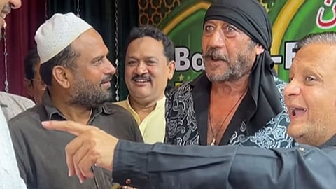 Jackie Shroff In Iftar Party Gets Angry