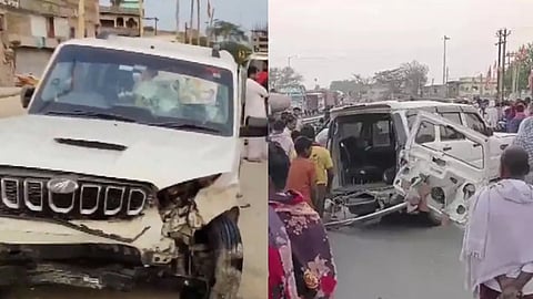 Road Accident: बिहार के बेगूसराय में दर्दनाक हादसा, डिवाइडर से टकराई स्कॉर्पियों, 4 लोगों की मौत; 5 घायल