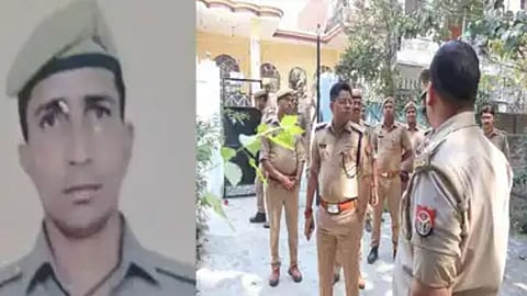 up news, fatehpur police constable suicide, constable shot himself, police captain security