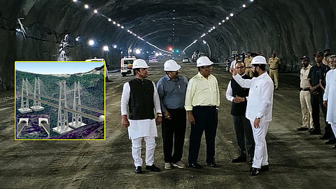 महाराष्ट्र में बना देश का सबसे ऊंचा केबल स्टे ब्रिज, मुंबई-पुणे मिसिंग लिंक का 95 प्रतिशत काम पूरा, शिंदे ने की समीक्षा