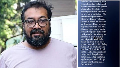 Anurag Kashyap On Brahmin Community For Phule Movie