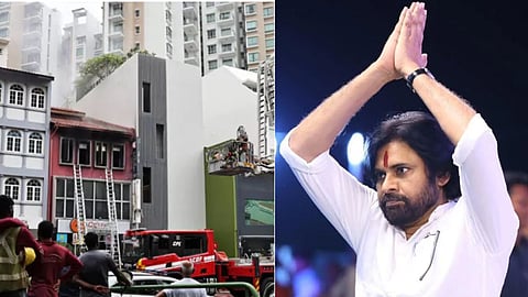 Pawan Kalyan Younger Son Mark Shankar Pawanovich injured In Singapore