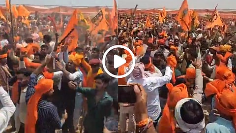 राणा सांगा जयंती पर राजपूतों का तांडव नर्तन, झंडा-डंडा और तलवारें लेकर पहुंचे लोग, पुलिसिया किले में तब्दील हुआ आगरा- देखें Video