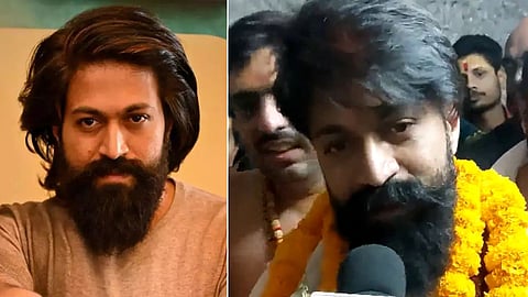 Yash Visits Mahakaleshwar Temple Ujjain Before start Shooting of Ramayan Movie