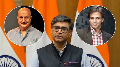 Anupam Kher And Vivek Oberoi Supports Vikram Misri on X