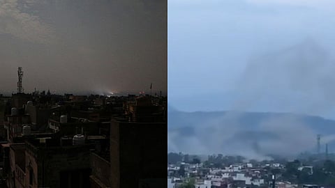 भारत और पाकिस्तान के बीच लगातार हमलों का सिलसिला जारी है। शनिवार सुबह एक बार फिर पाकिस्तान ने भारत के जम्मू-कश्मीर में कई धमाके करने का प्रयास किया है, जिसके कारण कई इलाकों में ब्लैकआउट कर दिया है।