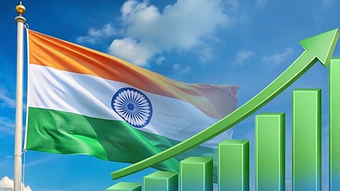 स्विट्जरलैंड की एक कंपनी ने भारत की ग्रोथ रेट को लेकर चालू वित्त वर्ष 2024-25 का अनुमान जारी किया है। ऐसी उम्मीद जतायी जा रही है कि भारत और अमेरिका के बीच होने वाले ट्रेड एग्रीमेंट के कारण जीडीपी बढ़ सकती है।