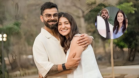 विराट कोहली-अनुष्का शर्मा का एयरपोर्ट पर क्यूट मूमेंट वायरल, हंसते हुए दिखे किंग कोहली