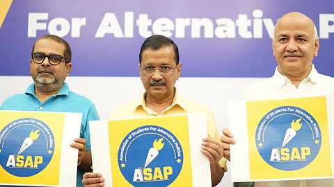 आम आदमी पार्टी ने छात्र विंग एसोसिएशन ऑफ स्टूडेंट्स फॉर अल्टरनेटिव पॉलिटिक्स का गठन किया