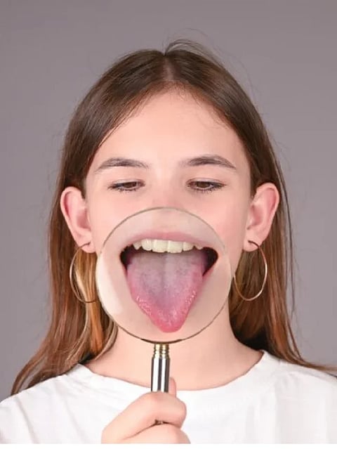 Tongue poster