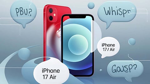 iPhone 17 सीरीज़ में होगा अब तक का सबसे बड़ा बदलाव, ‘iPhone 17 Air’ बना चर्चा का केंद्र