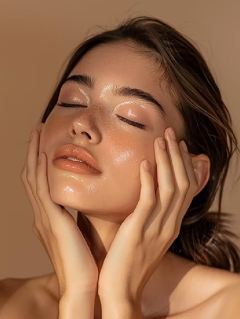 glowing skin