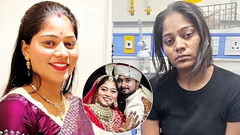 सोनम रघुवंशी को मेघालय पुलिस शिलांग ले जा रही