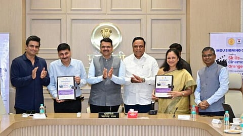 सीएम फडणवीस, आर.माधवन, मंत्री आशिष शेलार