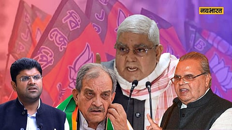 भाजपा से नहीं संभल रहे 'जाट' नेता, पहले सत्यपाल मलिक गए फिर चौटाला...अब धनखड़