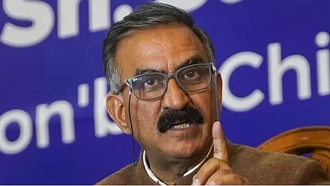 हिमाचल प्रदेश के सीएम सुखविंदर सिंह सुक्खू