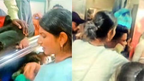 ट्रेनों में किन्नरों की गुंडागर्दी का एक बड़ा मामला सामने आया है। किन्नर यात्रियों को अब डरा धमकाकर जबरदस्ती पैसे लूटने का काम कर रहे है। ऐसा एक बड़ा मामला नागपुर रेलवे स्टेशन पर सामने आया है।